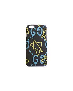 Gucci Ghost IPhone 6 Case, Canvas, Blue/Yellow, B/DB